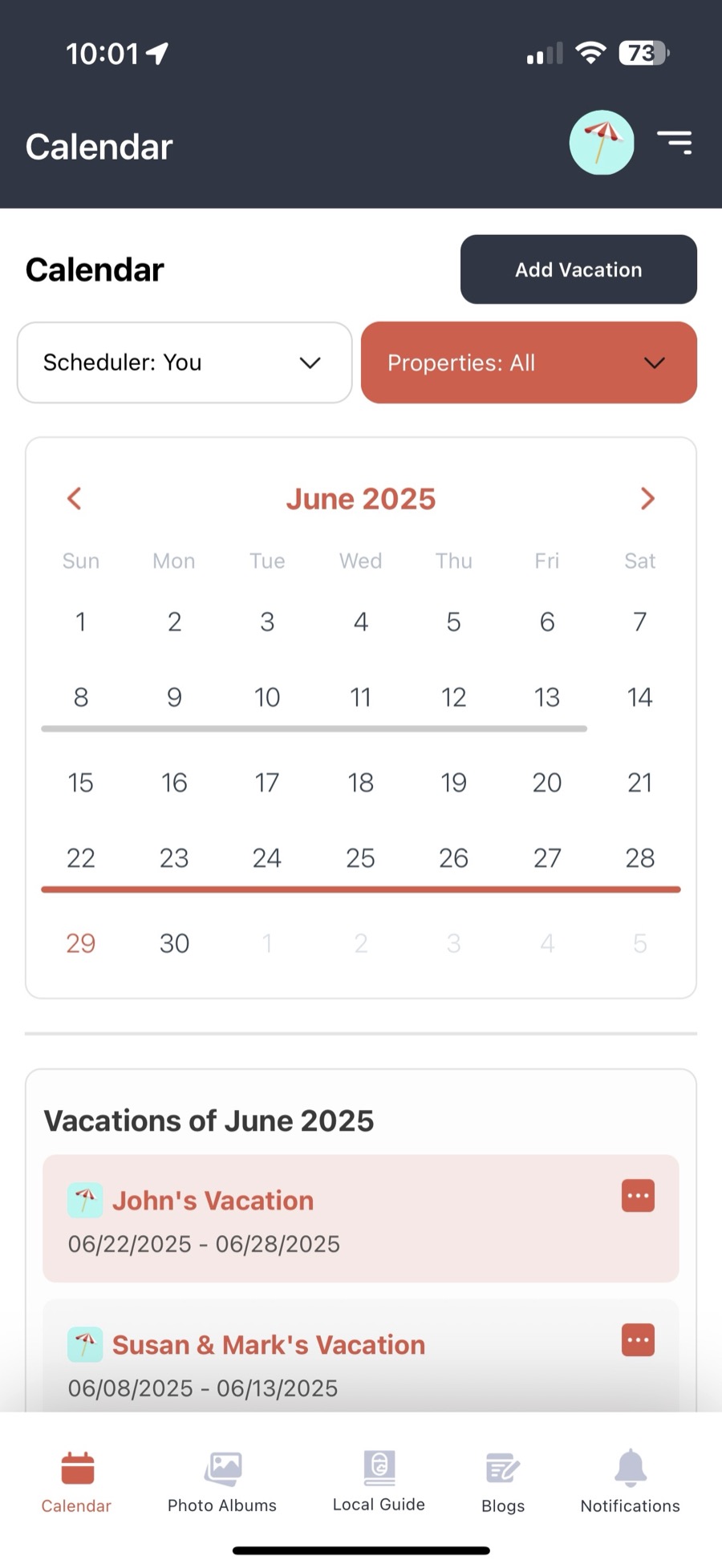 Calendar