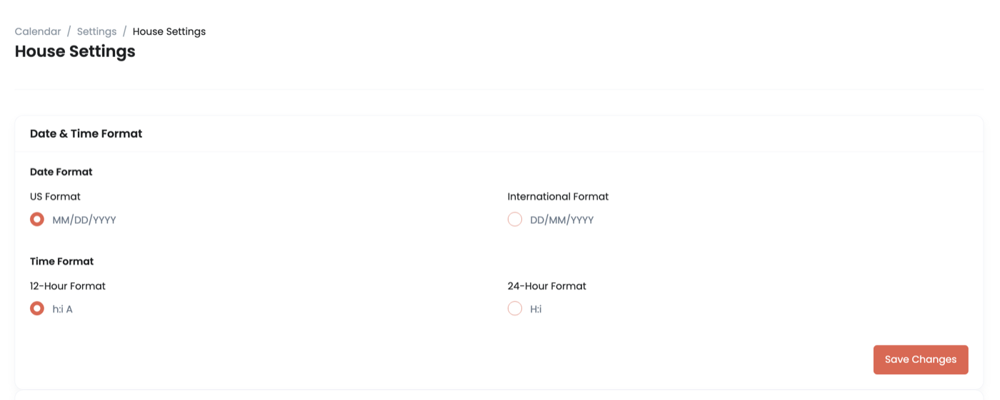 US & International Formats